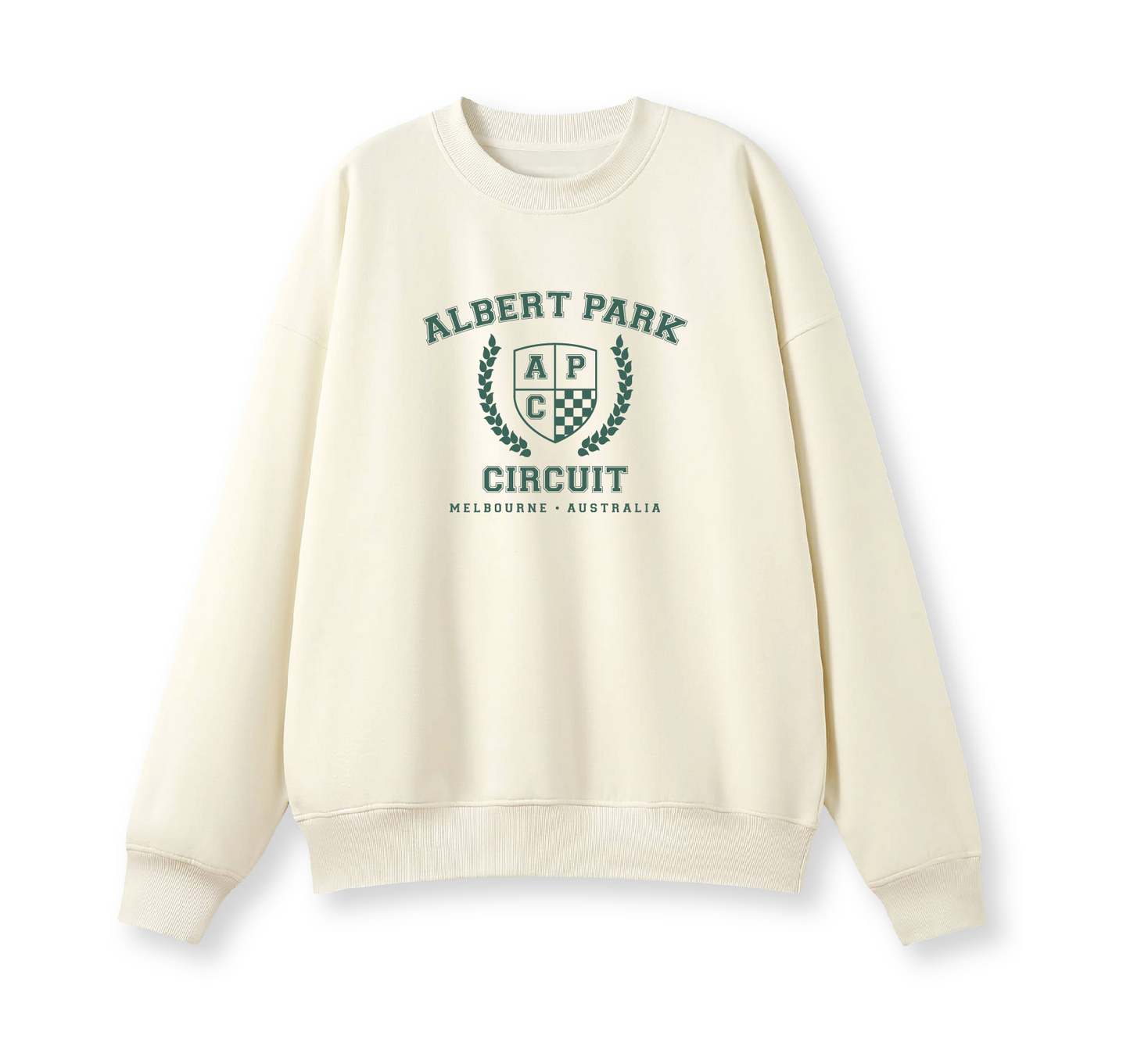 Unisex  Shield Crew Neck [nat]