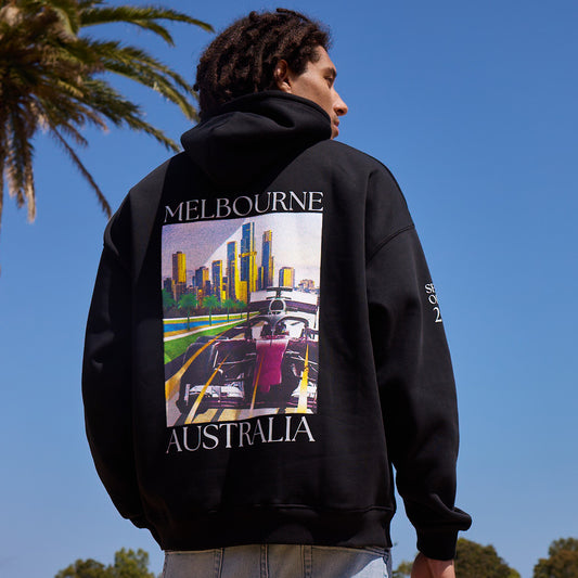 Mens Poster Hoodie