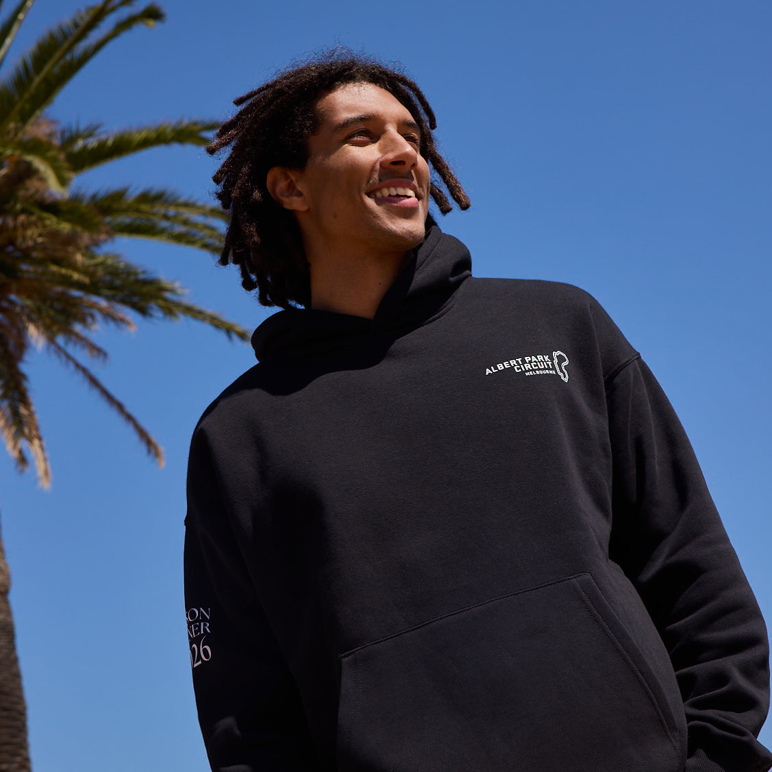 Mens Poster Hoodie
