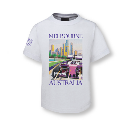 Kids Poster T-Shirt [wht]