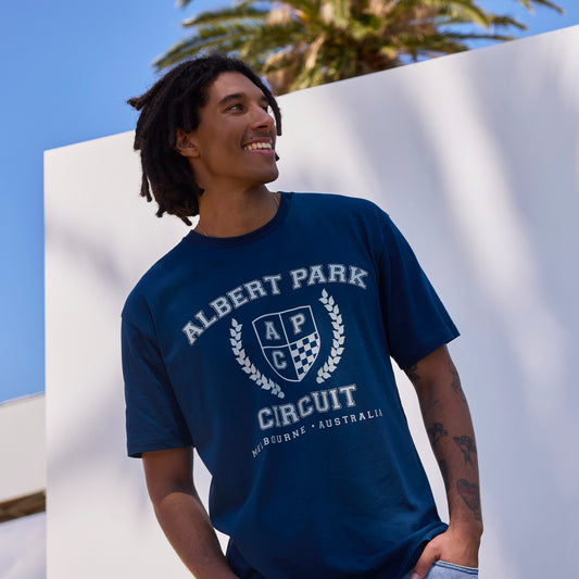 Unisex  Shield T-Shirt [nvy]